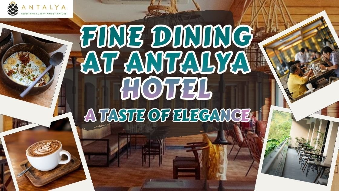 Fine dining at Antalya hotel